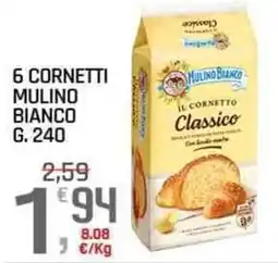 A&O 6 cornetti MULINO BIANCO offerta