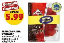 PENNY Bresaola punta d'anca IGP offerta