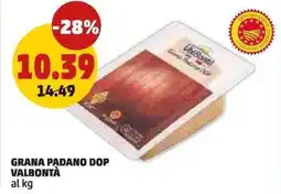 PENNY Grana padano dop VALBONTÀ offerta