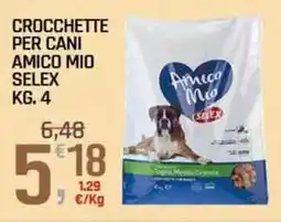 A&O Crocchette per cani amico mio SELEX offerta