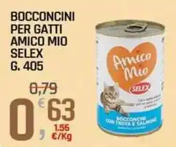 A&O Bocconcini per gatti amico mio SELEX offerta