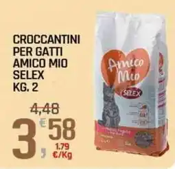 A&O Croccantini per gatti amico mio SELEX offerta