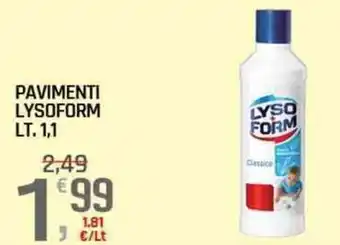 A&O Pavimenti LYSOFORM offerta