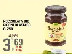 A&O Nocciolata bio RIGONI DI ASIAGO offerta