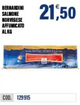 Adhoc Bernardini salmone norvegese affumicato offerta