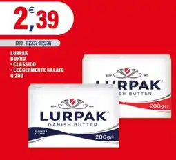 Adhoc Lurpak burro offerta