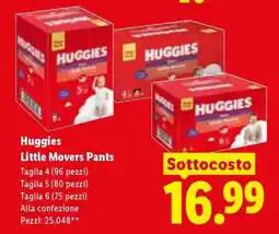 Lidl Huggies Little Movers Pants offerta