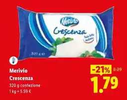 Lidl Merivio Crescenza offerta