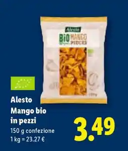 Lidl Alesto Mango bio in pezzi offerta