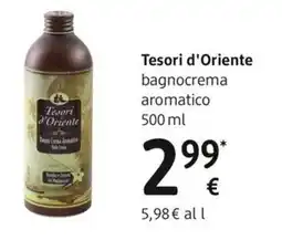 dm drogerie markt Tesori d'Oriente bagnocrema aromatico offerta