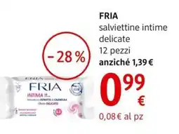dm drogerie markt FRIA salviettine intime delicate offerta