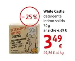 dm drogerie markt White Castle detergente intimo solido offerta