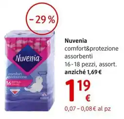 dm drogerie markt Nuvenia comfort&protezione assorbenti offerta