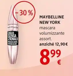 dm drogerie markt MAYBELLINE NEW YORK mascara volumizzante offerta