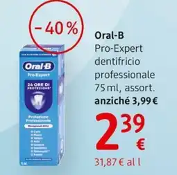 dm drogerie markt Oral-B Pro-Expert dentifricio professionale offerta
