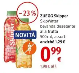 dm drogerie markt ZUEGG Skipper SkipWater bevanda dissetante alla frutta offerta