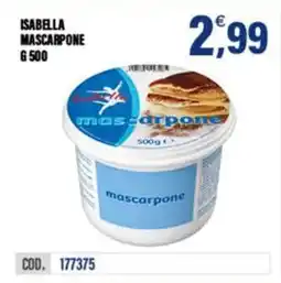 Adhoc Isabella mascarpone offerta