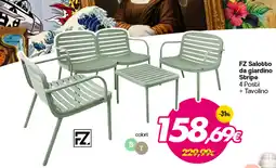 Franzy's FZ Salotto da giardino Stripe offerta