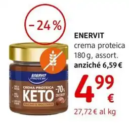 dm drogerie markt ENERVIT crema proteica offerta