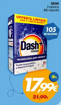 Franzy's DASH Fustone 105 misurini offerta