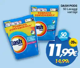 Franzy's Dash pods offerta