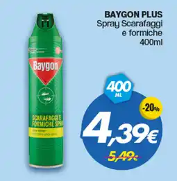 Franzy's BAYGON PLUS Spray Scarafaggi e formiche offerta