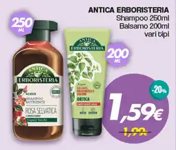 Franzy's ANTICA ERBORISTERIA Shampoo Balsamo offerta