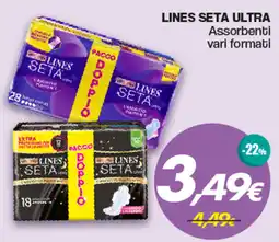 Franzy's LINES SETA ULTRA Assorbenti offerta