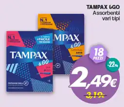 Franzy's TAMPAX &GO Assorbenti offerta