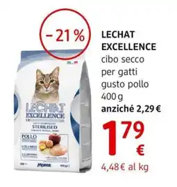 dm drogerie markt LECHAT EXCELLENCE cibo secco per gatti gusto pollo offerta