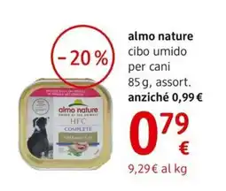 dm drogerie markt almo nature cibo umido per cani offerta