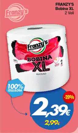Franzy's FRANZY'S Bobina XL offerta