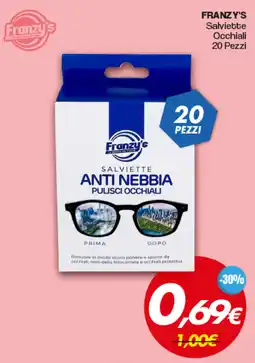Franzy's FRANZY'S Salviette Occhiali offerta