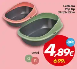 Franzy's Lettiera Pop-Up 59x39x23cm offerta