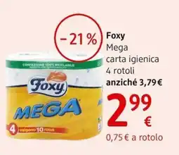 dm drogerie markt Mega carta igienica Foxy offerta