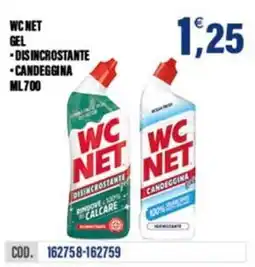 Adhoc Wc net gel dis incrostante, candeggina offerta