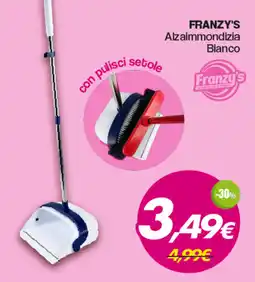 Franzy's FRANZY'S Alzaimmondizia Bianco offerta