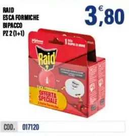 Adhoc Raid esca formiche bipacco offerta
