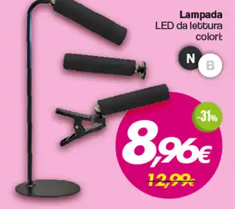 Franzy's Lampada LED da lettura offerta