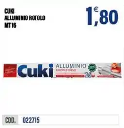 Adhoc Cuki alluminio rotolo offerta