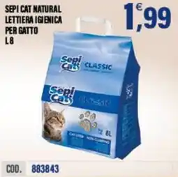 Adhoc Sepi cat natural lettiera igienica per gatto offerta