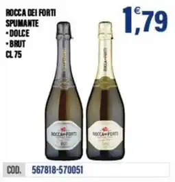 Adhoc Rocca dei forti spumante dolce, brut offerta