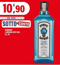 Adhoc Bombay london dry gin offerta