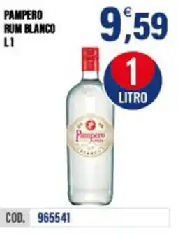 Adhoc Pampero rum blanco offerta