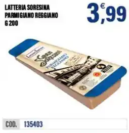 Adhoc Latteria soresina parmigiano reggiano offerta