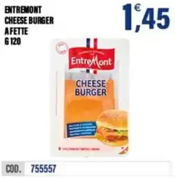 Adhoc Entremont cheese burger a fette offerta