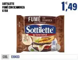 Adhoc Sottilette fumè con scamorza offerta
