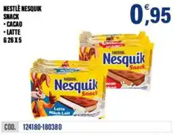 Adhoc Nestlè nesquik snack offerta