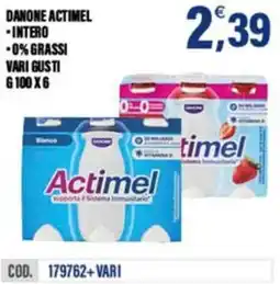 Adhoc Danone ACTIMEL offerta