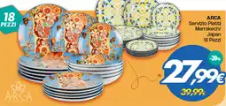 Franzy's ARCA Servizio Piatti Marrakech/ Japan 18 Pezzi offerta